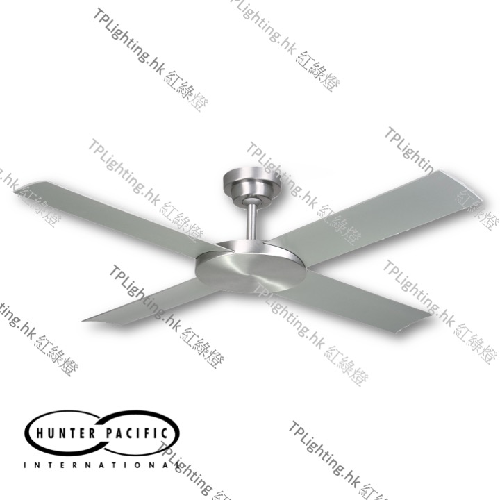 210928 Revolution Brushed Aluminum 52 Inches Ceiling Fan Only