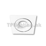 DE201-Matt White Single Heads Recessed Down Light Bulb excluded