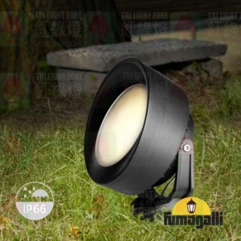 fumagalli tommy EL black spike lamp outdoor water proof