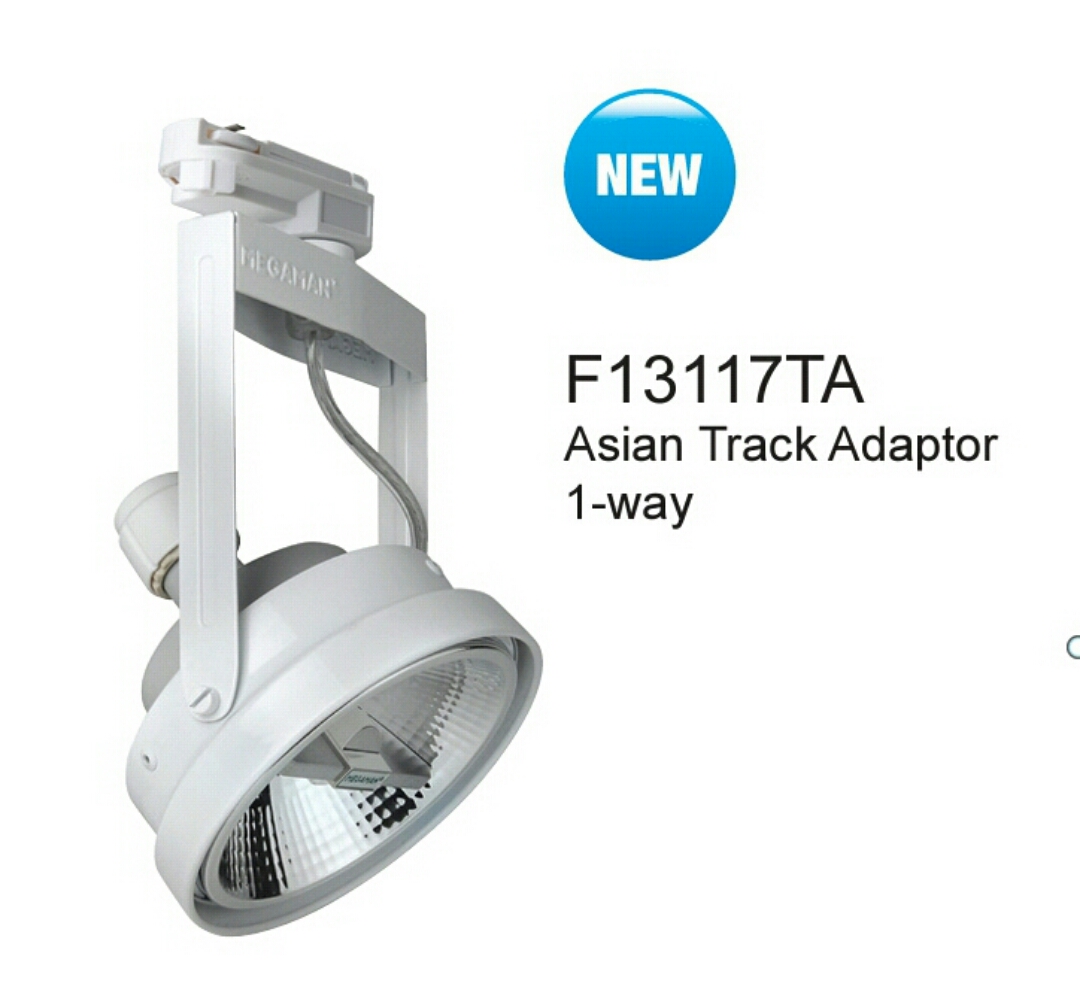 F13117TA-WH21 TOBY AR111 11W LED White Spot Track Light GU10  (28k/40k)-(24º/45)