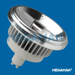 LR0215-100H24D Megaman AR111 GU10 2800k