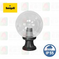 G25.110.E27 Globe 250 Classic Mikrolot Small Outdoor Waterproofed Pole Lantern IP55 戶外燈 防水燈 花園燈 black transparent