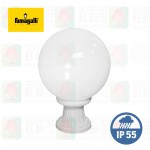 G25.110.E27 Globe 250 Classic Mikrolot Small Outdoor Waterproofed Pole Lantern IP55 戶外燈 防水燈 花園燈 white opal