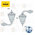 Q33.171.E27 Tobia Large Outdoor Waterproofed Wall Lantern IP65 戶外燈 防水燈 花園燈 壁燈