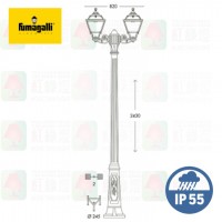 fumagalli golia q23.157.s20.e27 outdoor waterproofed pole lamp 戶外燈 花園燈 防水燈