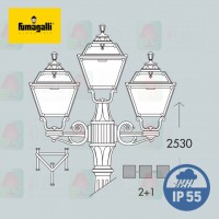 fumagalli golia q23.157.s21.e27 outdoor waterproofed pole lamp 戶外燈 花園燈 防水燈