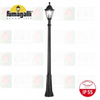 fumagalli rut gigi e26_156_e27 outdoor waterproofed pole lamp ip55