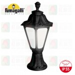 fumagalli rut minilot e26_111_e27 outdoor waterproofed pole lamp ip55