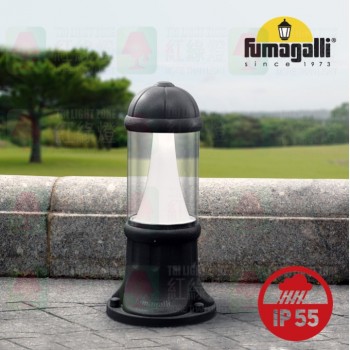 fumagalli sauro led d15.553.d1kcrb outdoor waterproofed pole lamp ip55