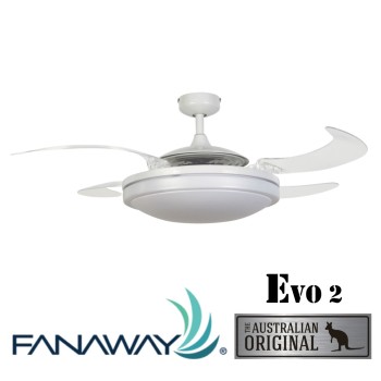 Fanaway EVO2 White 收合扇 tn