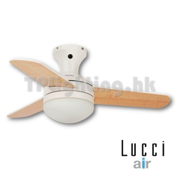 Girona White Maple Blade ceiling fan 吊扇燈風扇燈