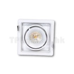 DL9981 WH fashion recessed spot light rack ONLY 01