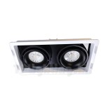 DL9982WBB 2 Heads Recessed Spot Light