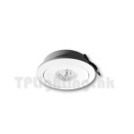 MX103 White Bold Trim Recessed Rack Tilted Angle 03