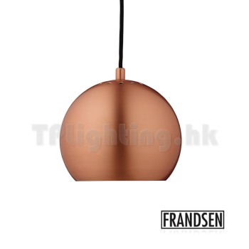 frandsen ball brushed copper pendant lamp thumbnail
