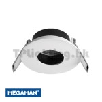 F54952RC Matt White Recessed Spot Rack Megaman