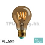 Plumen Watt Nott Whirly Wanda Gold LED A60 Filament