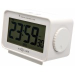 5202WI easy alarm table clock white