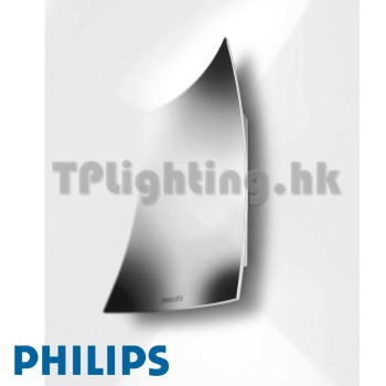 philips lighting 6908911 4000k chrome ledino wall lamp