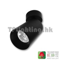 TL-2017C-BK-BK Black housing + black inner ring ceiling spot light GU10 aluminium 03