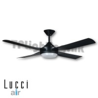 lucci air ceiling fan moonah silver abs 52 led