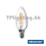 megaman lc2204.8cs candle led filament e14 2700k