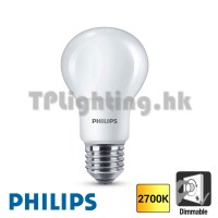 philips led dimmable 6,8,11-5 W 2700k E27 A60