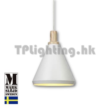 106309 markslojd leonardo light wood white metal pendant lamp