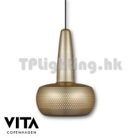 v02112 vita lighting clava brass