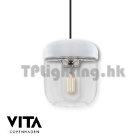 V02104 vita lighting acorn white steel