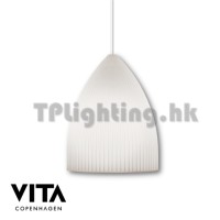 V02044 vita lighting ripple slope pendent lamp