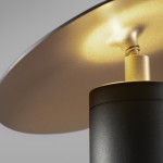 255001 light point madison black gold led table lamp lighting