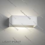 light-point mood 2 white 261065 led wall lamp