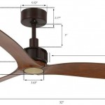 212917 VICEROY Oil Rubbed Bronze 52 Inches 3x Acrylic Dark Koa Blades DC Ceiling Fan 吊扇 5