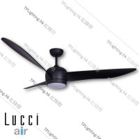 512910 lucci air new nordic ceiling fan black