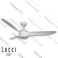 512911 lucci air new nordic ceiling fan matt white