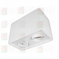 fl-56-902303-2-wh white surface mount spot light gu10 盒仔燈