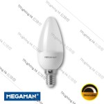 lc0405dv2 megaman candle e14 dimmable led bulb