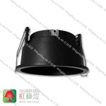 DL-880-BK black recessed spot GU10 rack