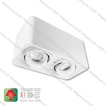 GD5812WH02 double heads white surface mount