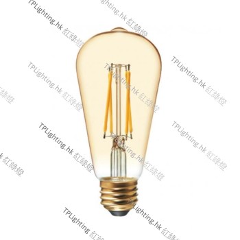 top star led ST64 gold tinted filament 4W led