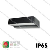 WL-S10-1618A_BK 6W LED Outdoor wall lamp IP65
