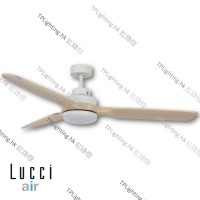 213055 “SHOALHAVEN” White+White Washed Oak Solid Wood 56 inches 23W LED Ceiling Fan 風扇燈