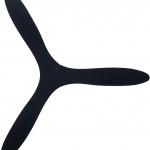 213041 WHITEHAVEN DC Black ABS Plastic 56 inches 3 Blades Ceiling Fan 吊風扇1