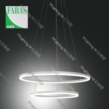 fabasluce double circle led pendant light 3508-45-102