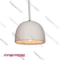 Doric28_SolidMattWhite innermost lighting pendant 吊燈