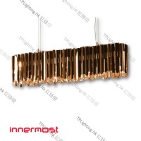 facet-lozenge-polished-bronze-innermost lighting pendant 吊燈