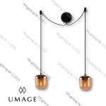 UMAGE_packshot_2215_Acorn_amber brass_4091_Cannonball cluster 2_black_low res
