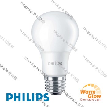 philips led a60 dimmable warm glow