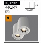 SDg-07002盒仔燈 | Surface Downlight